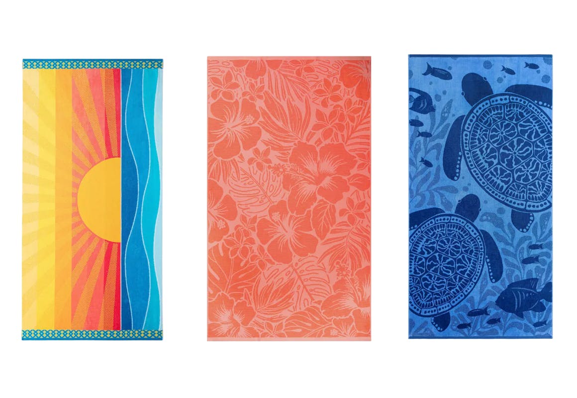 3 The Big One Beach Towels
