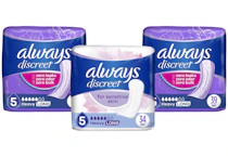 3 Always Discreet Pad Packs