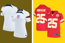 Jersey Sale at Fanatics: Prices Drop to as Low as $9 With Code card image