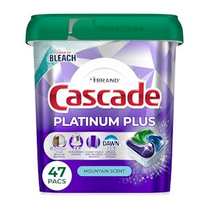 Cascade Platinum Plus Dishwasher Pods