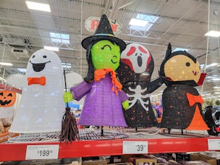 set of 4 halloween pop up pals