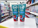 tom's of maine toothpastes on walgreens shelf