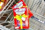 lifesaver story books in shopping cart