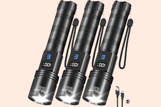 Rechargeable LED Flashlight 3-Pack B0F9YKJK9K