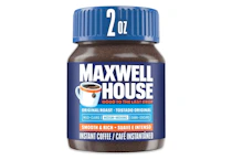 2 Maxwell House Instant Coffee Jars