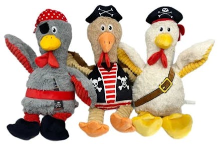 Delca Pirate Chicken Dog Toy