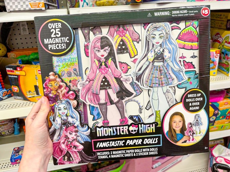 dollar tree monster high paper dolls