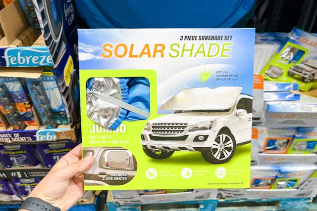 Type S Car Sunshade 3-Piece Set, Just $11.99 at Costco card image
