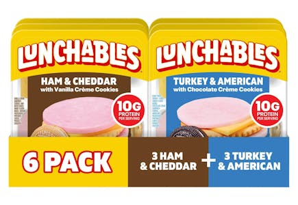 Lunchables Cracker Stackers 6-Pack