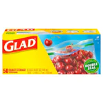 2 Glad Storage Bags Boxes