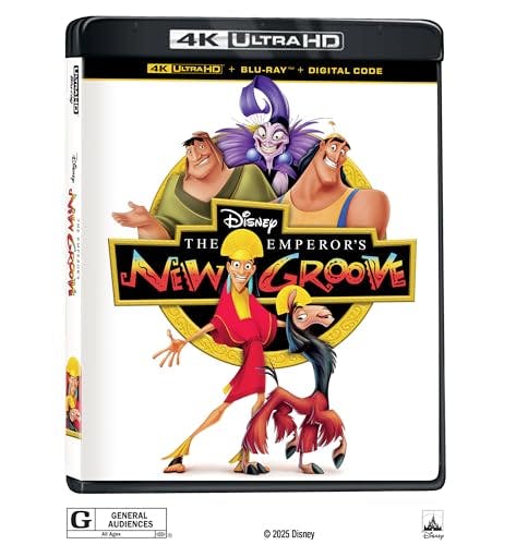 The Emperor's New Groove 4K + Blu-ray