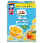 Dole Diced Peaches 12-Pack