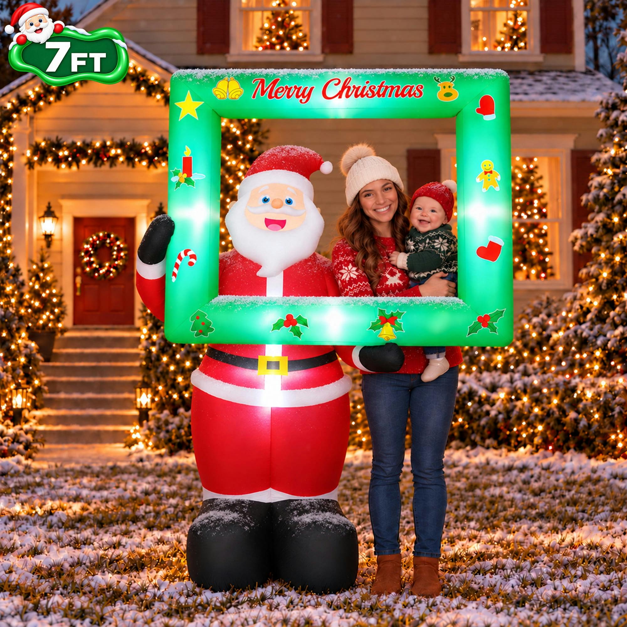 Christmas Inflatable Santa Claus