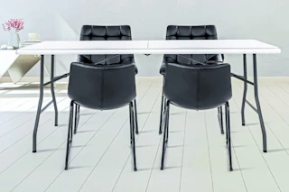 Lifestyle image of Costway Picnic Table (6 ft) in home setting