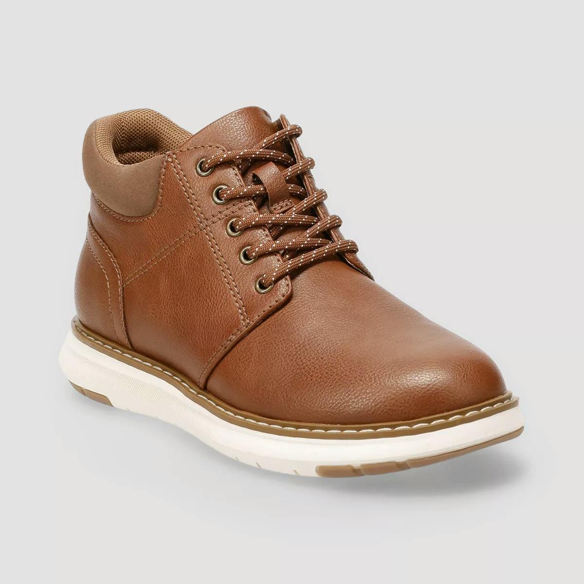 Kids' Memory Foam Lace-Up Boots