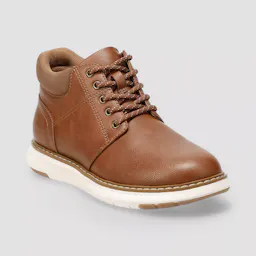 Kids' Memory Foam Lace-Up Boots