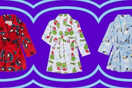 Spider-Man, The Grinch & Bluey Toddler Character Robes