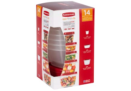 Rubbermaid Container Set