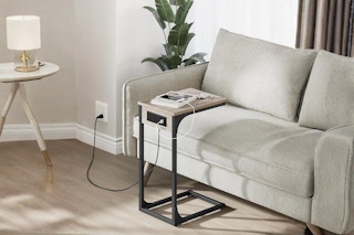 End Table with Charging Station