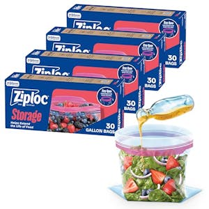 Ziploc Gallon Storage Bags 4-Pack