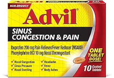 Advil Sinus & Pain Tablets