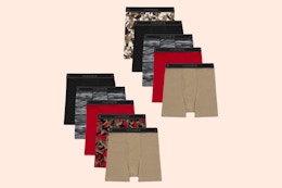 This Walmart Deal Is Worth Your Cart Space — $15 Hanes Kids' Brief 10-Pack card image