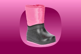 Kids’ Glitter Winter Boots, Only $11 at Walmart (Reg. $25) card image