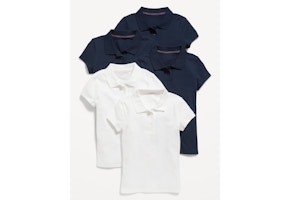 Old Navy Girls Uniform Pique Polo Shirt