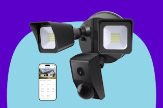 zafro motion activated floodlight camera