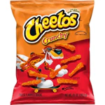 2 Cheetos Crunchy Snacks Bags