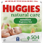 4 Huggies Wipes 9-Packs