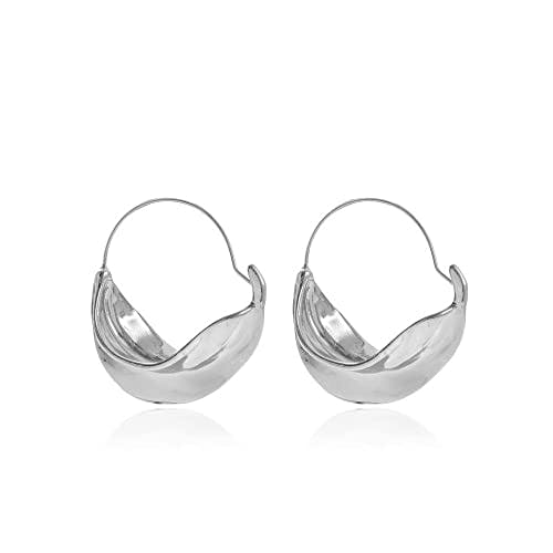 Swirl Hoop Earrings