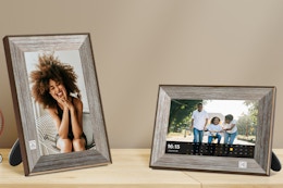 Kodak digital frame on table