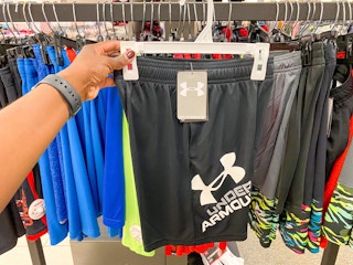 under armour kids shortd