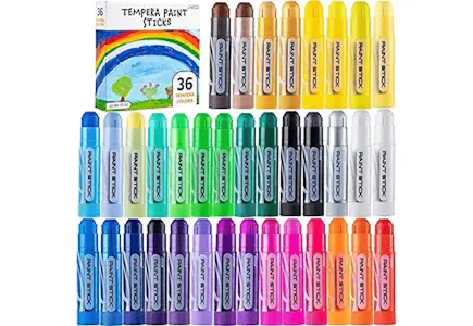 Washable Tempera Paint Sticks