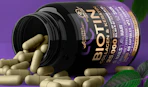 a bottle of biotin vitamins
