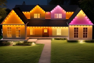 permanent outdoor lights