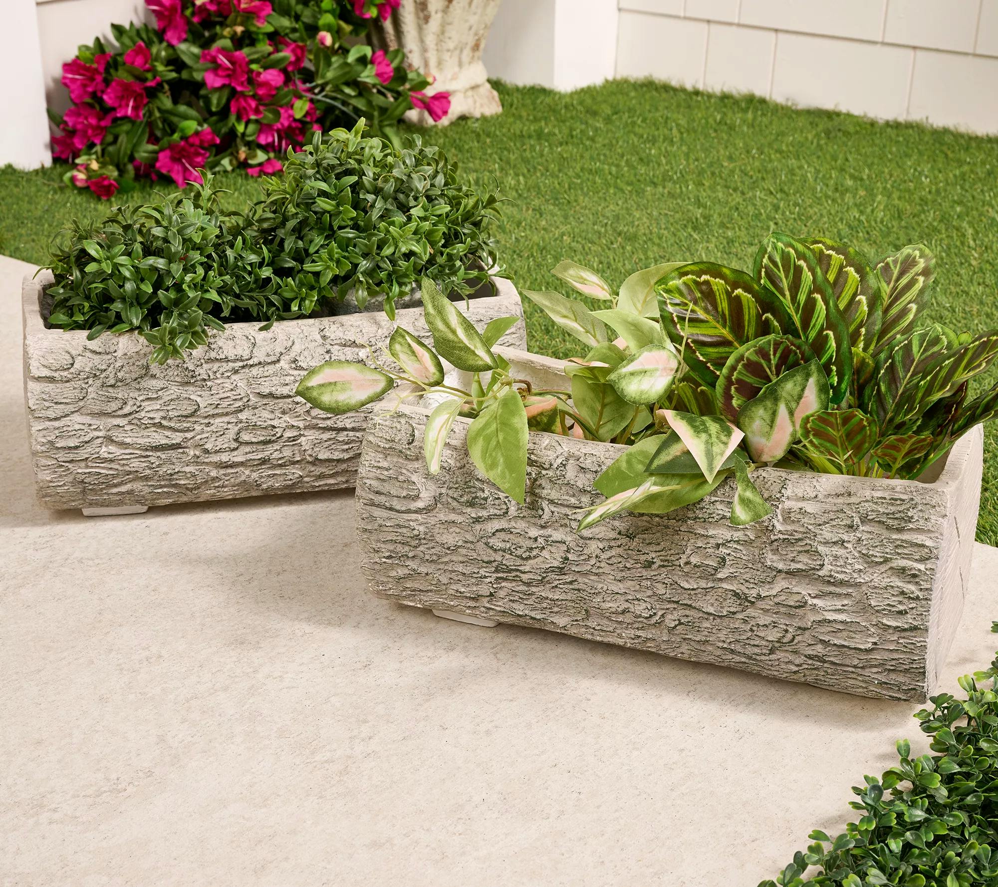 Martha Stewart Trough Planters