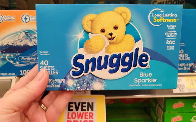 Snuggle Dryer Sheets, Only $0.75 at Dollar General card image