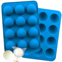 Golf Ball Silicone Molds 2-Pack
