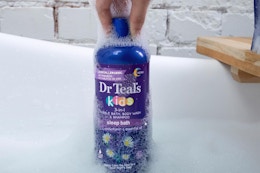 Dr Teal's Kids Bubble Bath 3-Pack, Only $11 on Amazon card image