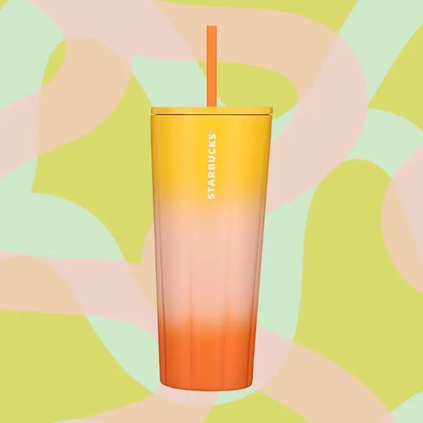 starbucks-spring-cups-2024-official-media Gradient-Orange-Sherbet-Cold-Cup