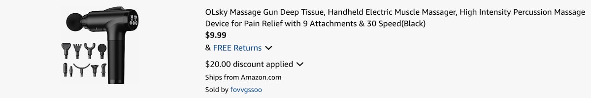 Amazon Massage Gun 2025 2