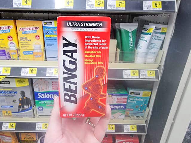 Bengay Ultra Strength Pain Relief Cream, Now $2.84 on Amazon card image