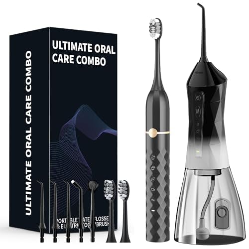 Water Flosser and Toothbrush Set