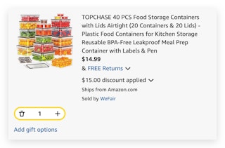 Food Storage Containers with Lids Airtight