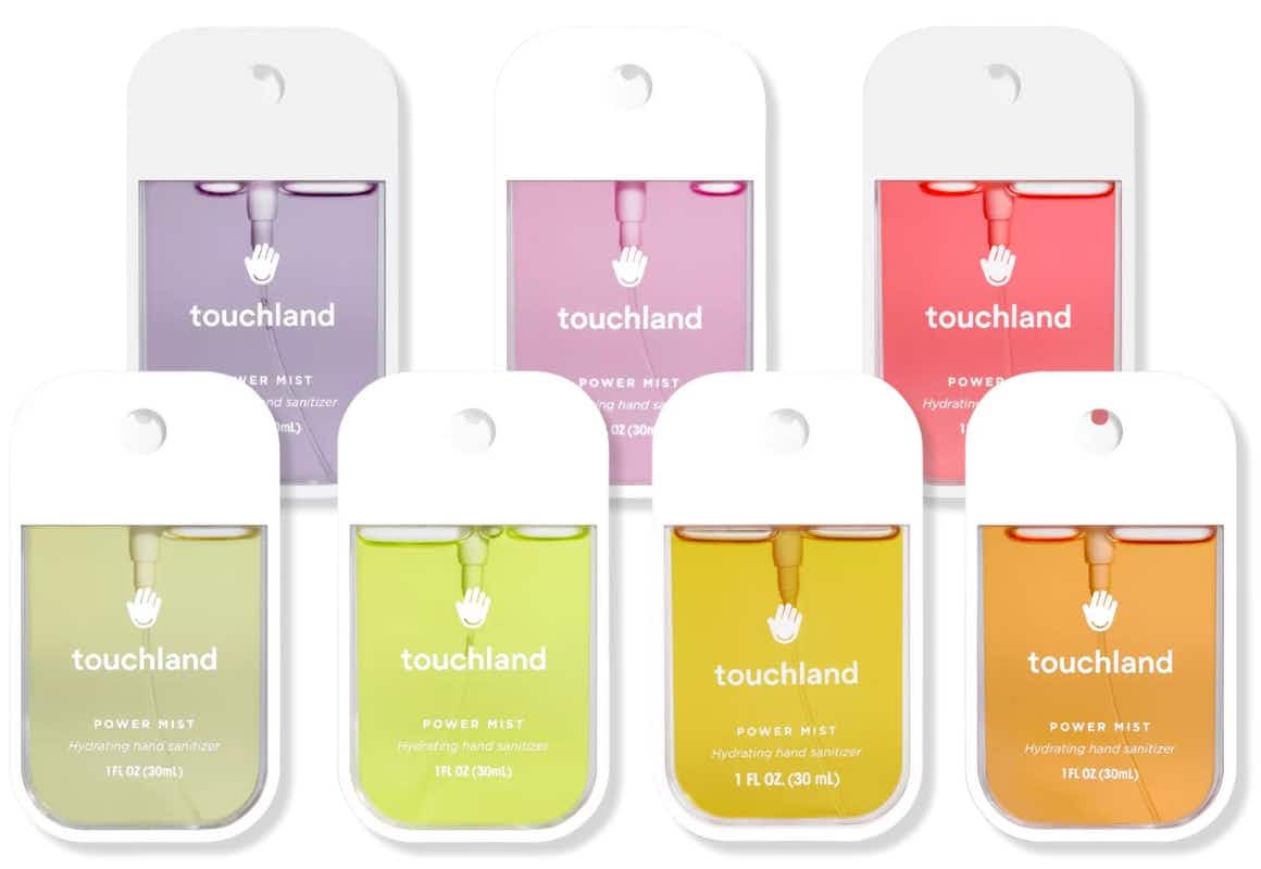 Ulta Touchland Hand Sanitizers 