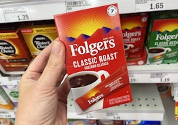 Easy Deal: Folgers Instant Coffee, Only $0.75 at Dollar General card image