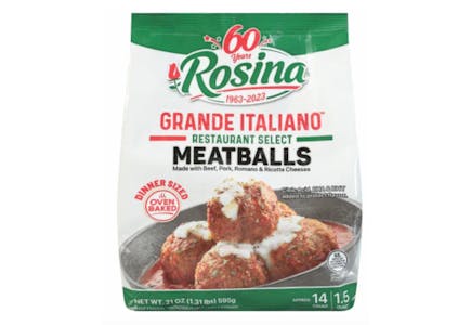 2 Rosina Meatballs