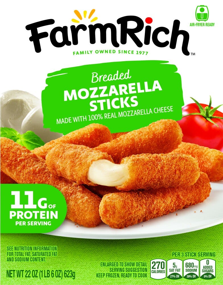 Farm Rich Frozen Appetizers Box